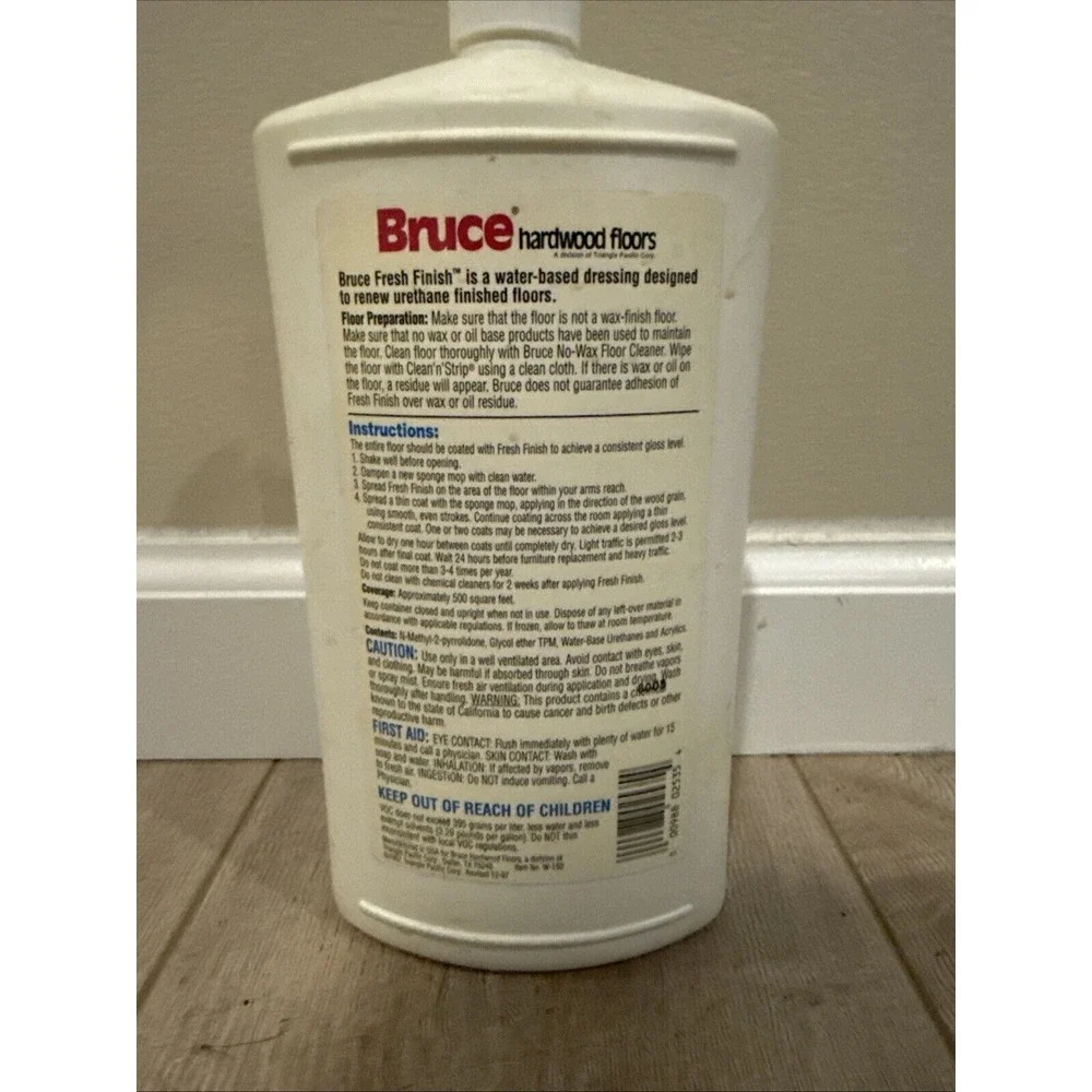 Bruce urethane touch-up fresh finish‎ hardwood floors Vintage 1997 NEW